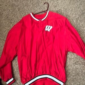 Early 2000s Wisconsin Badgers wind breaker
